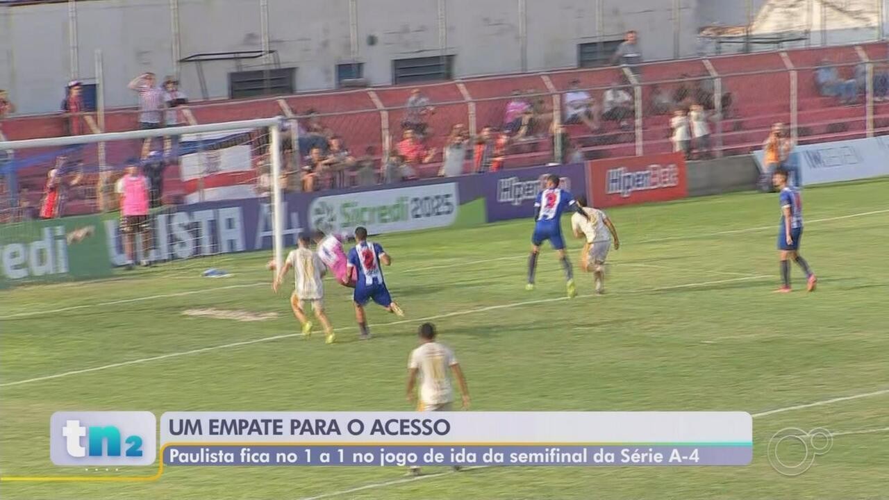 Técnico do Paulista analisa duelo de ida e projeta volta na semi da A4 ...