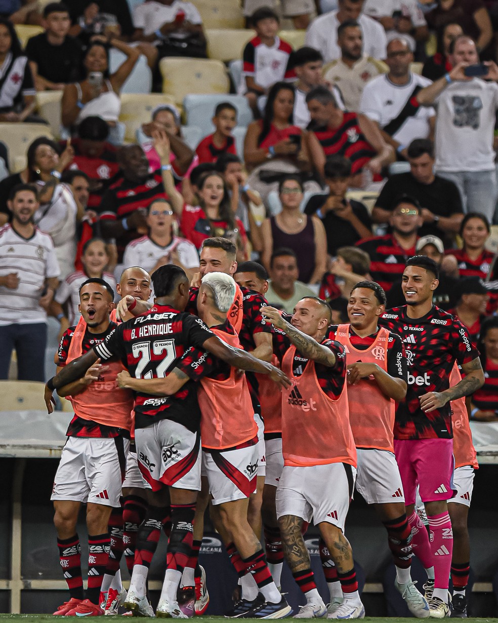 Flamengo venceu o Vasco por 2 a 0 na primeira fase do Carioca � Foto: PaulaReis/Flamengo