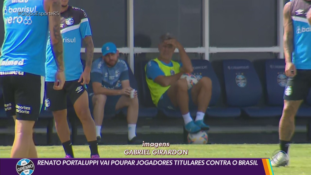 Renato Portaluppi vai poupar jogadores contra o Brasil