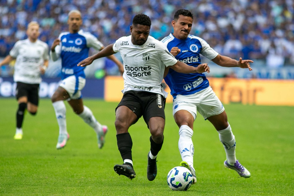 Cruzeiro x Ceará - Brasileirão - Mineirão — Foto: Fernando Moreno/AGIF