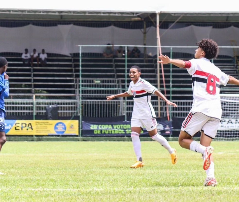 São Paulo goleia o Cruzeiro na semifinal da Copinha de Votorantim — Foto: Divulgação/Prefeitura de Votorantim