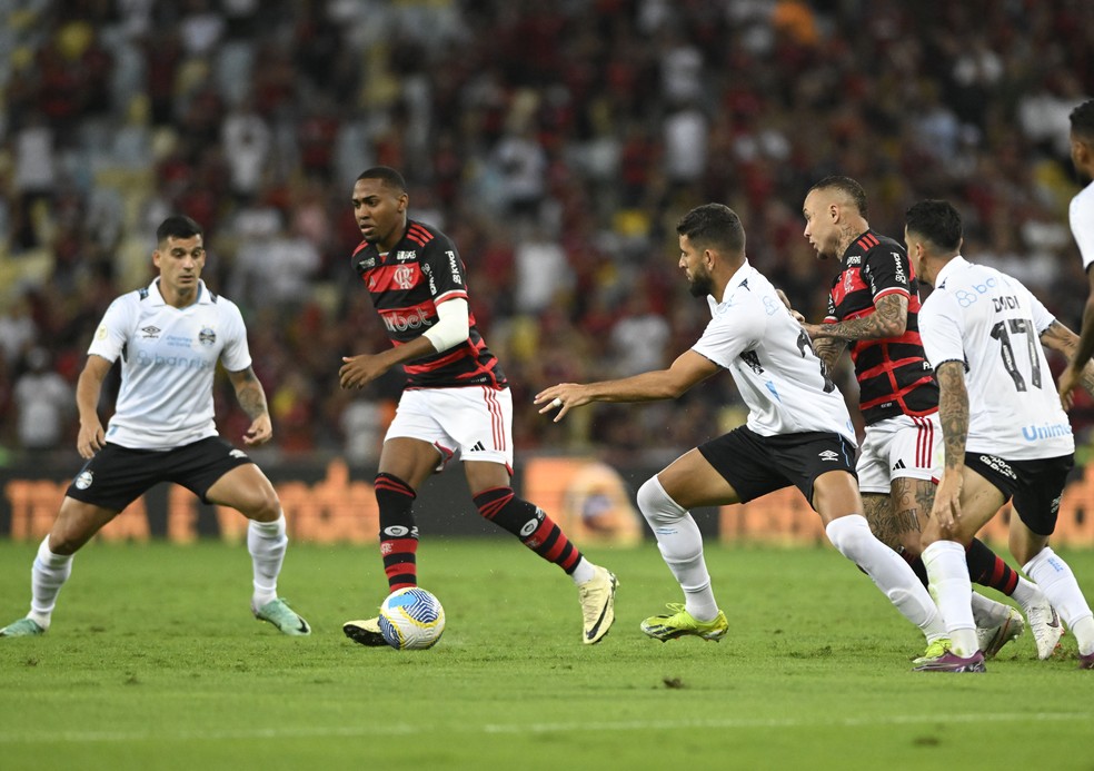 Flamengo x Grêmio — Foto: André Durão