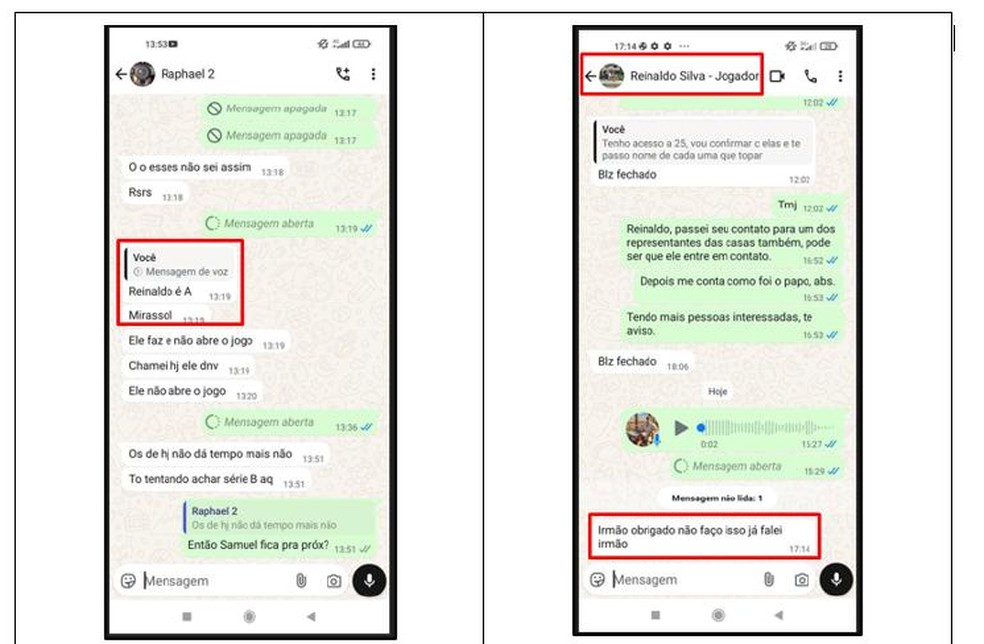 Reinaldo, do Mirassol, recusa tentativa de aliciamento — Foto: Reprodução