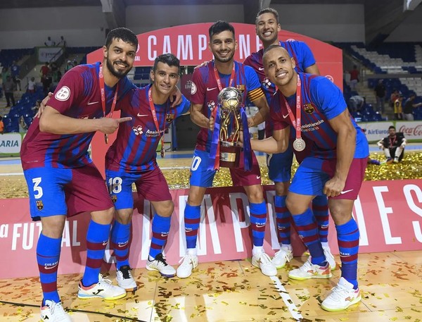 O melhor Futsal do mundo': site oficial do Barcelona-ESP destaca