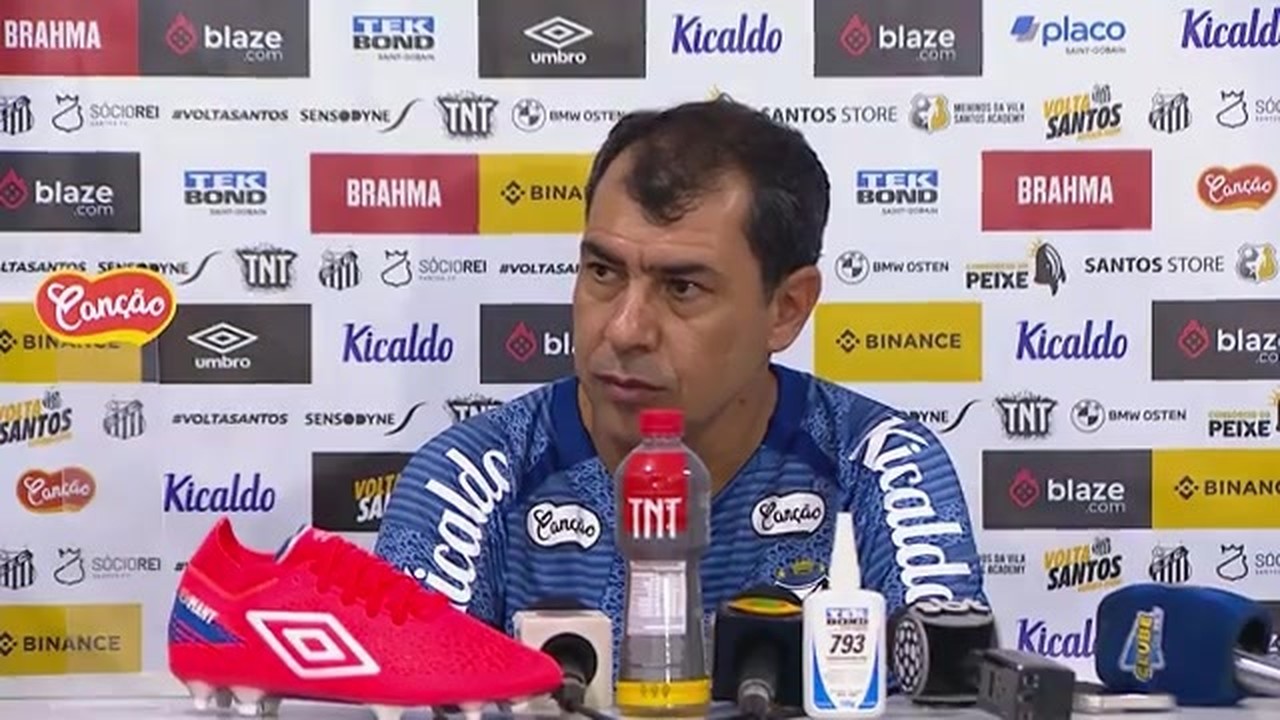 Veja a entrevista coletiva de Fábio Carille após Santos 1 x 2 Botafogo-SP
