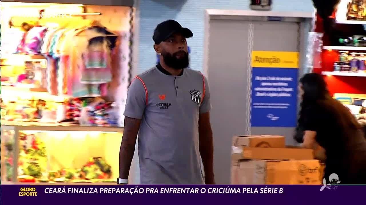Ceará finaliza preparação de olho no Criciúma pela Série B