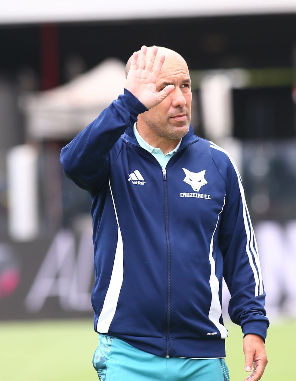 Leonardo Jardim; Santos x Cruzeiro — Foto: Mauricio De Souza/AGIF