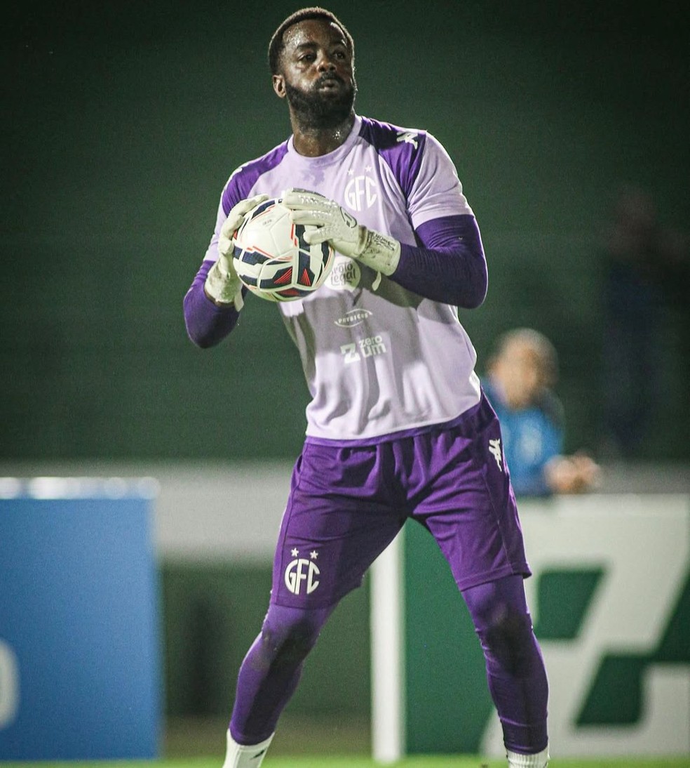Andrey em a��o pelo Guarani em 2025 � Foto: Raphael Silvestre/Guarani