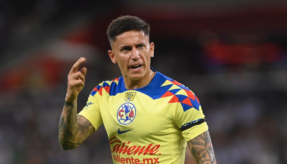 Brian Rodríguez em ação pelo América, do México