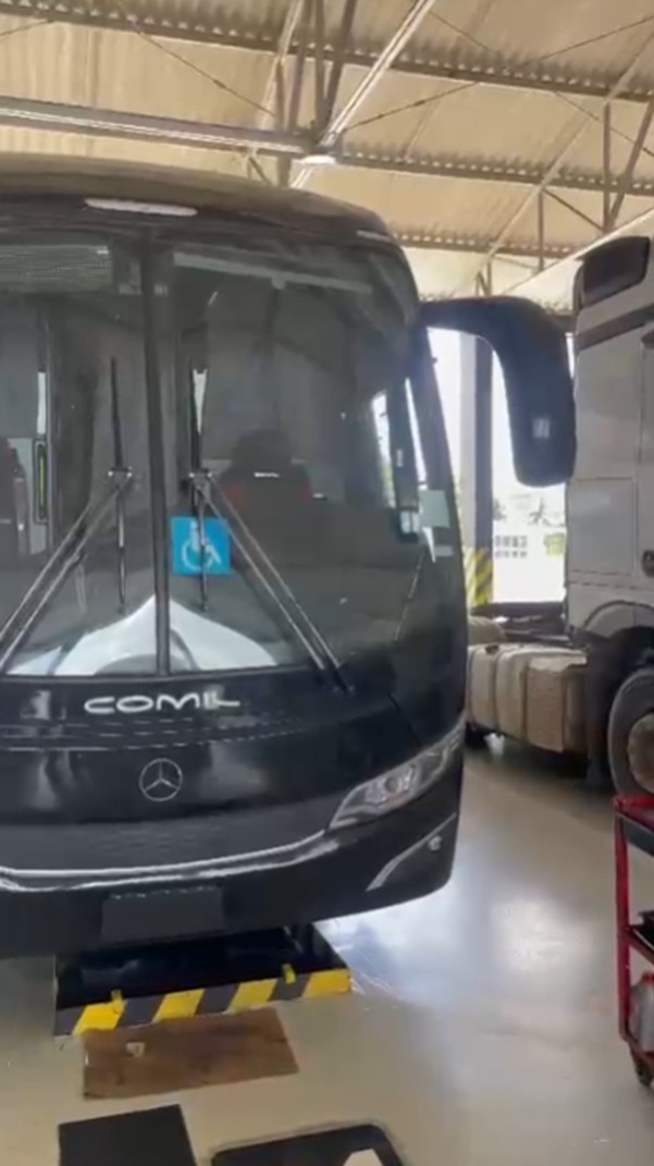 Só falta plotar: ASA recebe o seu primeiro ônibus zero km; vídeos