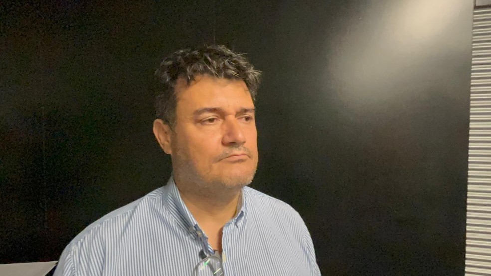 Clauwerney Ferreira, presidente do Conselho Deliberativo do CSA, assume o comando do clube de fora interina  — Foto: Denison Roma