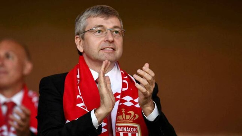 Dmitry Rybolovlev, dono do Monaco, é um dos interessados na SAF do Vasco — Foto: Boris Horvat/AFP