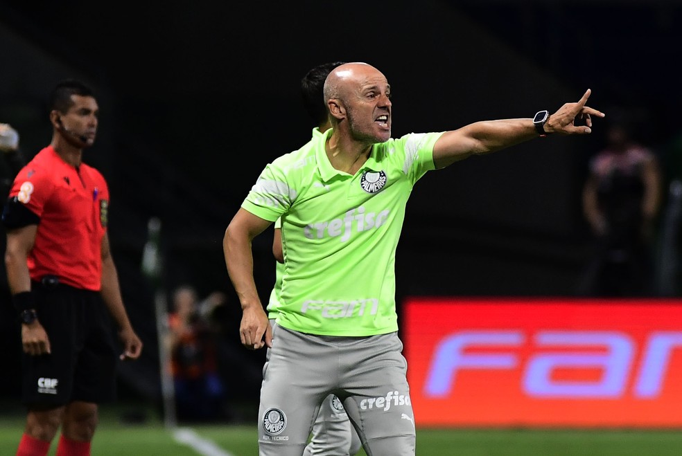 Palmeiras x América-MG, Vitor Castanheira — Foto: Marcos Ribolli