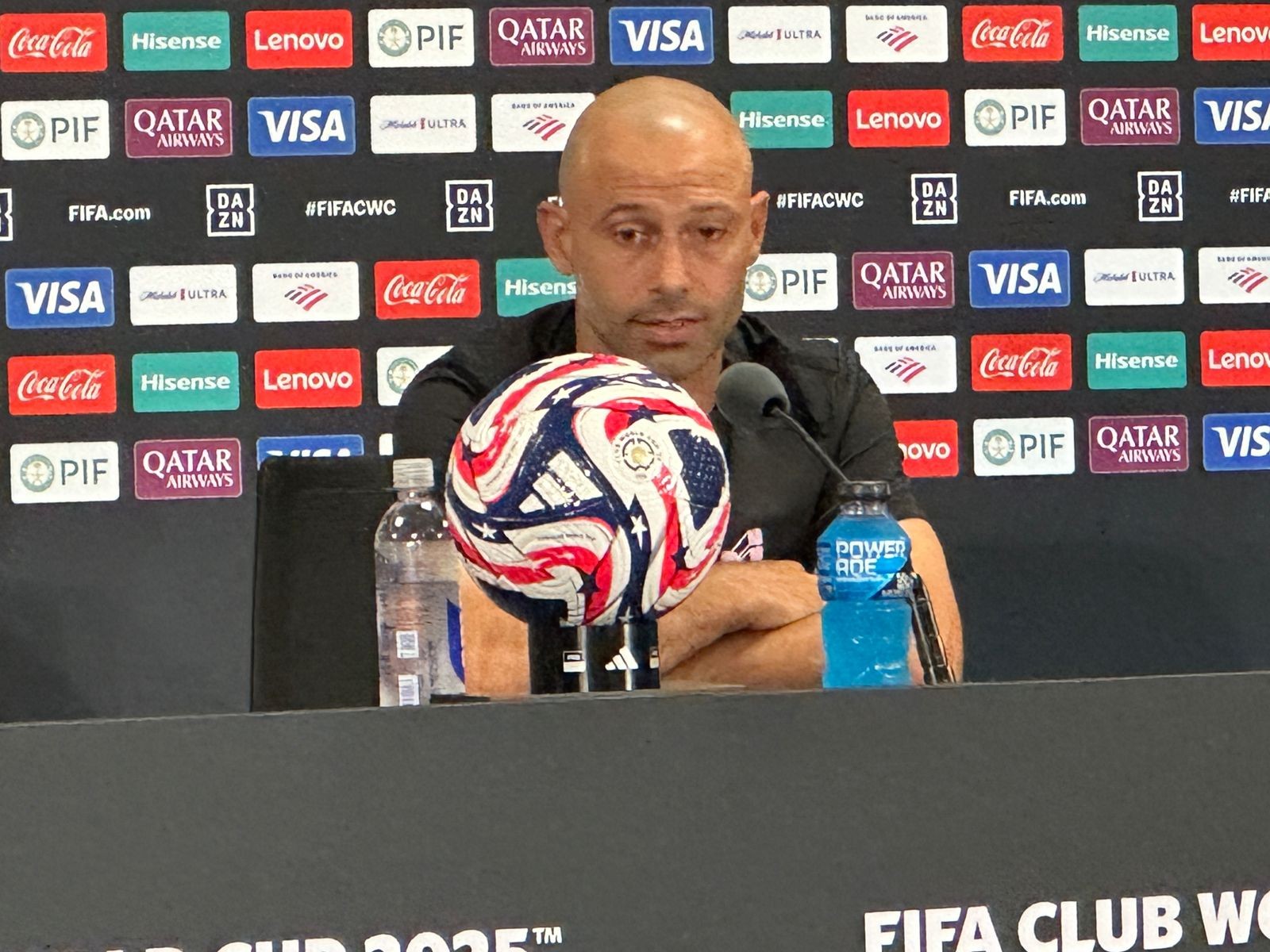 Mascherano elogia Palmeiras antes de confronto pela Copa de Clubes.