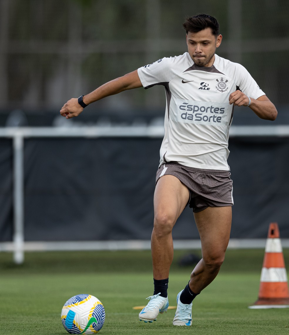 Romero pode ganhar chance como titular neste domingo — Foto: Rodrigo Coca/Ag. Corinthians