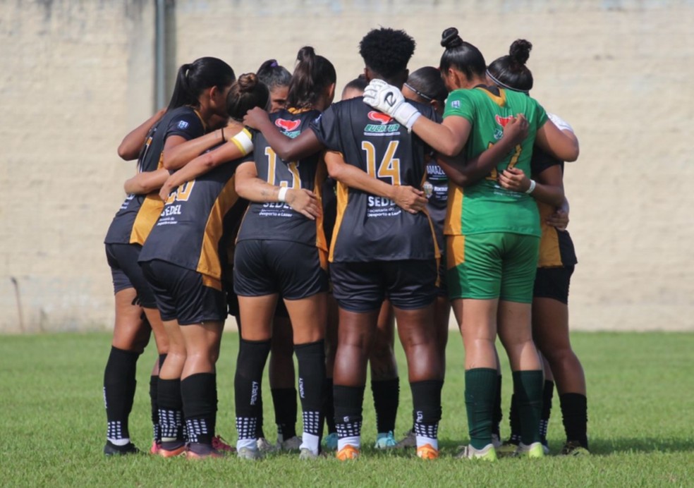 Elenco do Itacoatiara no Campeonato Brasileiro Feminino S&eacute;rie A2 de 2026 &mdash; Foto: Dimily Paiva