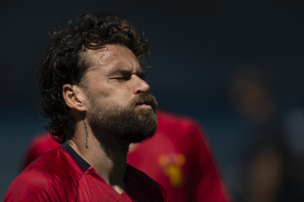 Lucas Lima, meia do Sport — Foto: Anderson Romão/AGIF