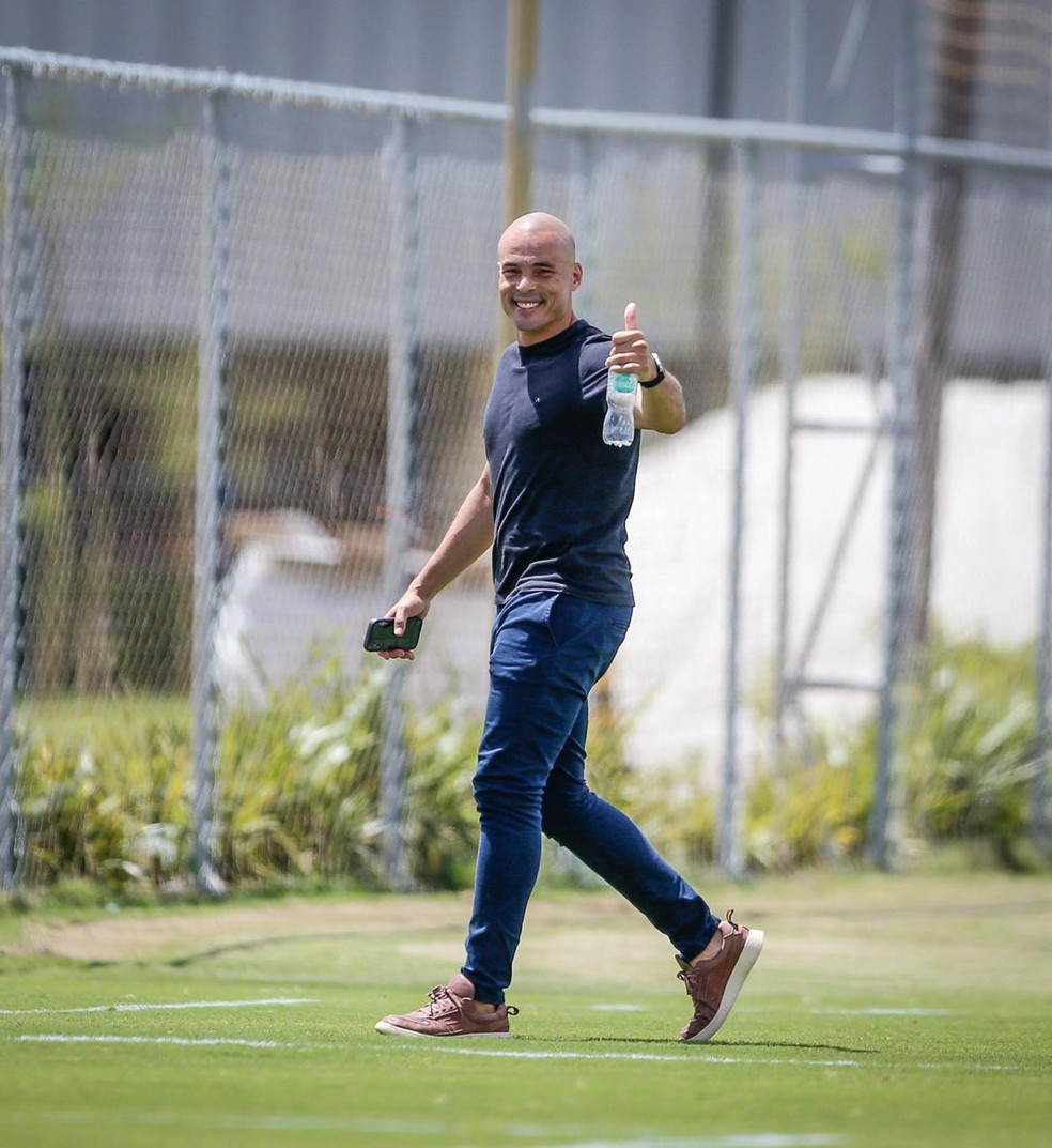 Ex-goleiro Julio Cesar — Foto: Ari Ferreira/Red Bull Bragantino