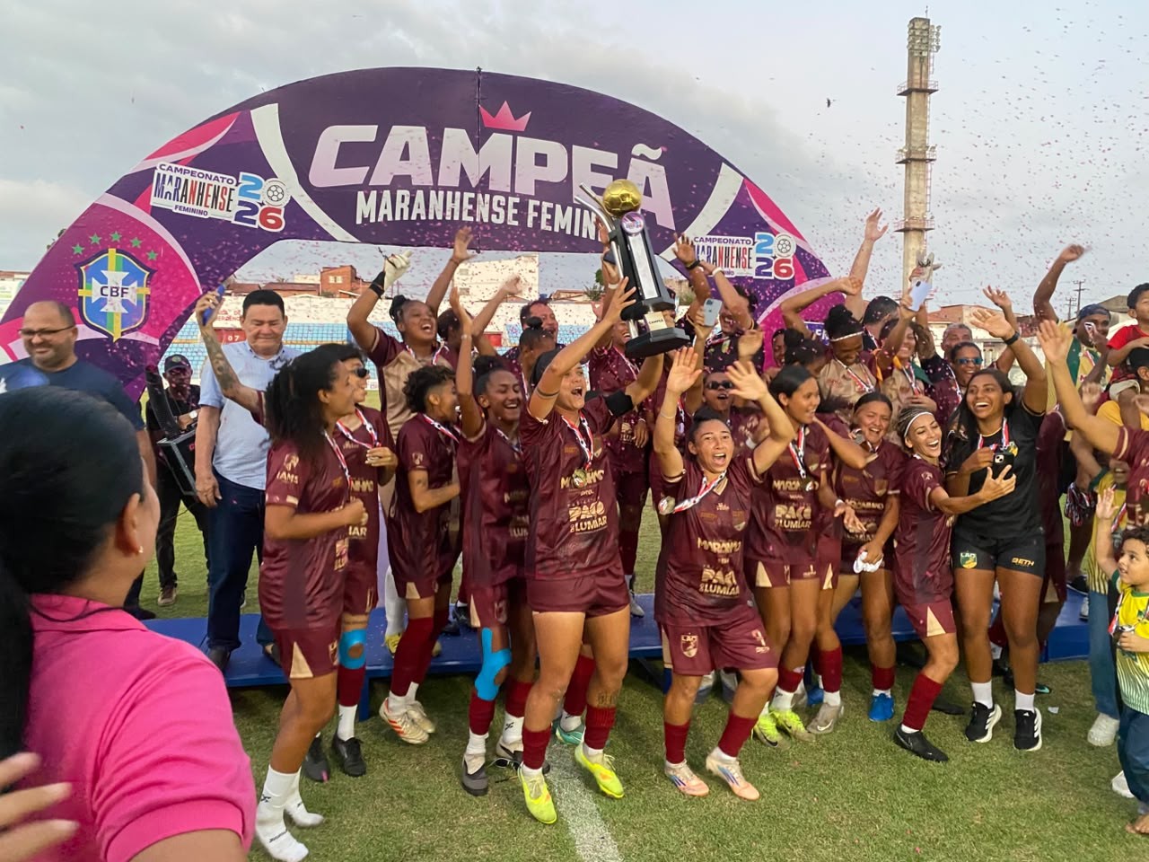 Luminense goleia MAC e conquista o título do Campeonato Maranhense Feminino