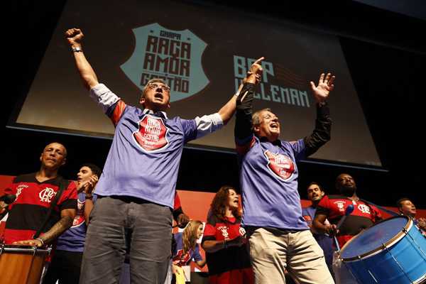 Bap lança candidatura à presidência do Flamengo: o time fora de campo.
