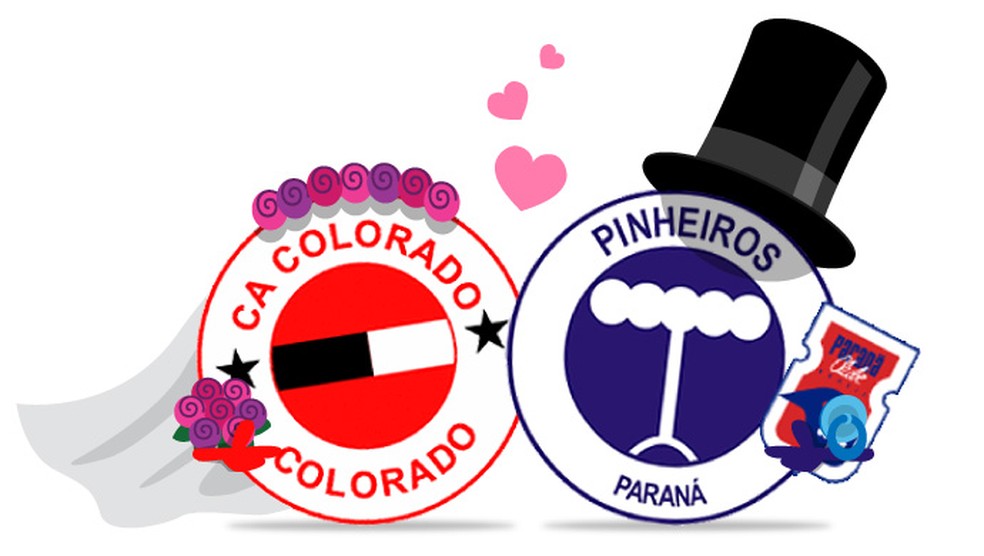 CLUBES ITINERANTES COLORADO - PINHEIROS - PARANÁ CLUBE — Foto: infoesporte / Cláudio Roberto