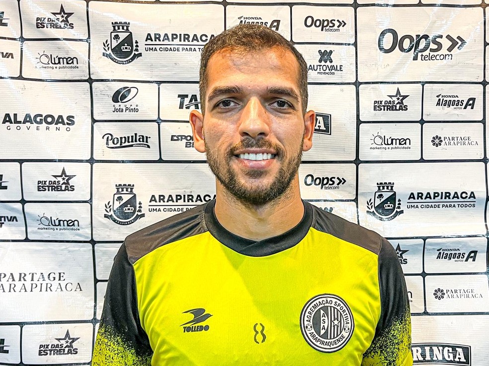 Allef destaca força do ASA em Arapiraca — Foto: João Victor/ASA