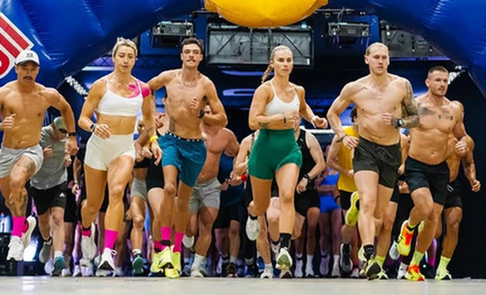 Competição de Hyrox, nova febre fitness que promete emplacar no Brasil — Foto: Red Bull