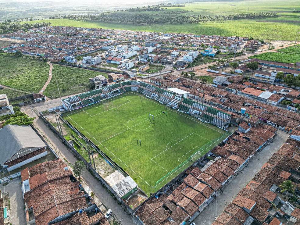 Estádio Gerson Amaral, Coruripe — Foto: Allan Max/CSA