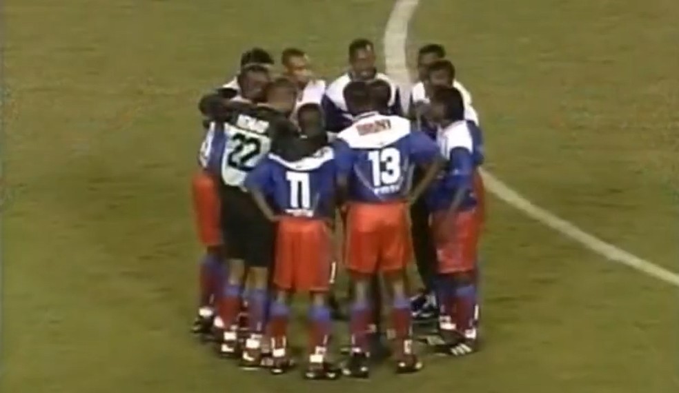 Haiti contra os Estados Unidos pela Gold Cup 2000
