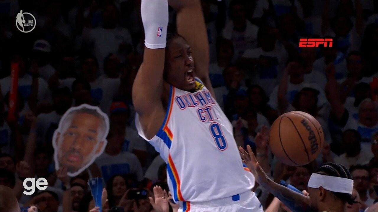 Com show de Shai, Thunder sai à frente nas finais do Oeste | Ge