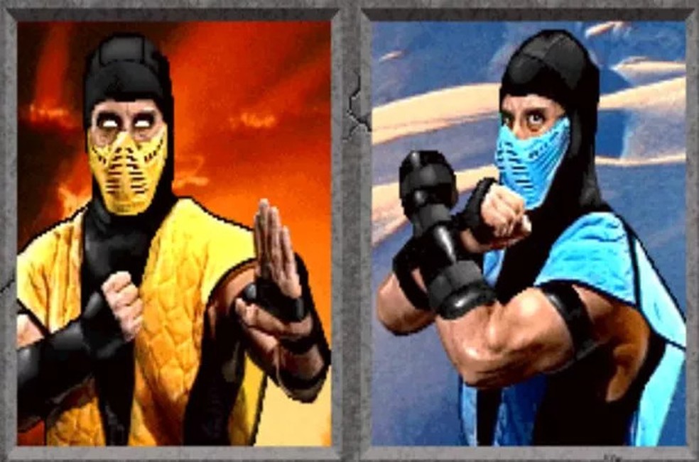 Sub-Zero e Scorpion no Mortal Kombat II — Foto: Reprodução/Mortal Kombat II