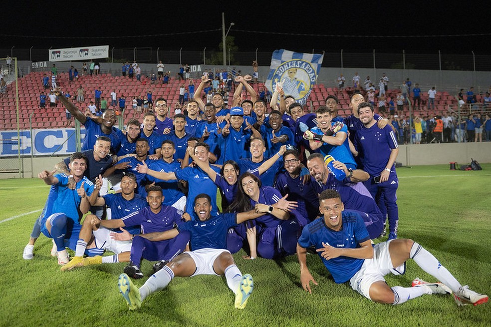 Cruzeiro se classifica para a Copa do Brasil sub-20, em cima do Fluminense — Foto: Staff Images / Cruzeiro