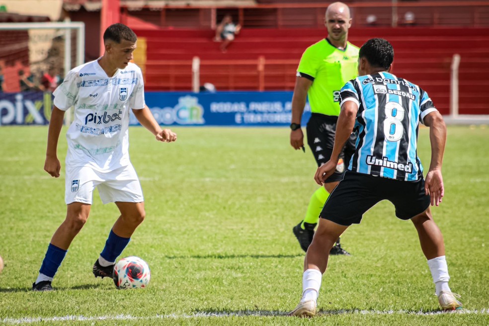 Serra Branca vem de derrota para o Grêmio na estreia — Foto: Cassiano Cavalcanti/Serra Branca