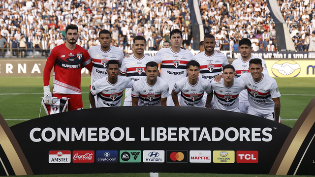 Alianza Lima x São Paulo posado