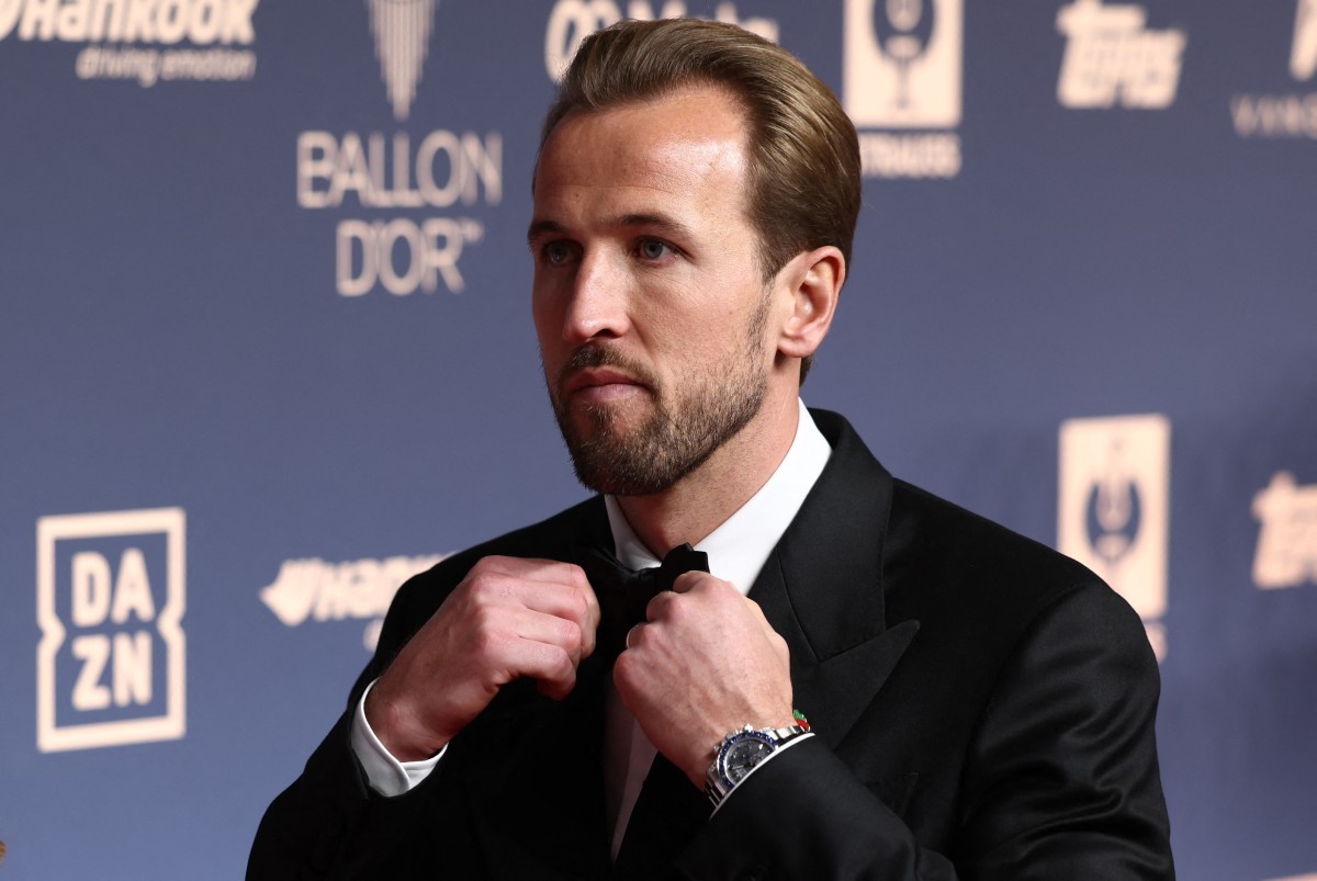 Harry Kane usa relógio de R$ 7 milhões em premiação; veja detalhes — Bola de Ouro