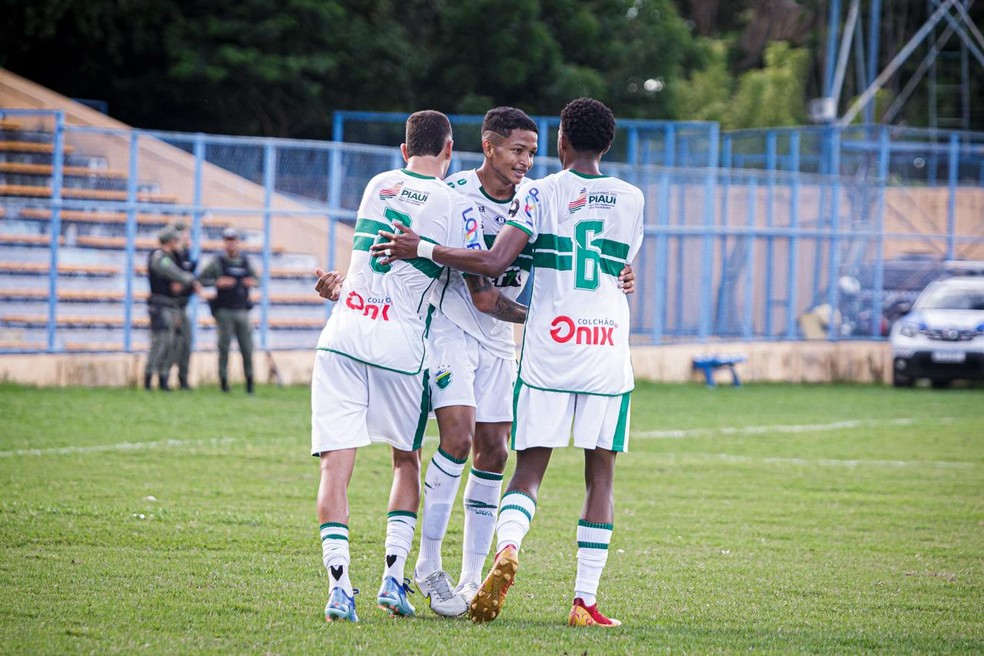 Altos x Fluminense-PI, Campeonato Piauiense 2024 — Foto: Samuel Pereira/Altos