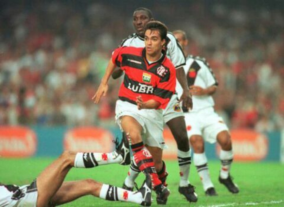 Rodrigo Mendes em passagem pelo Flamengo — Foto: Reprodução