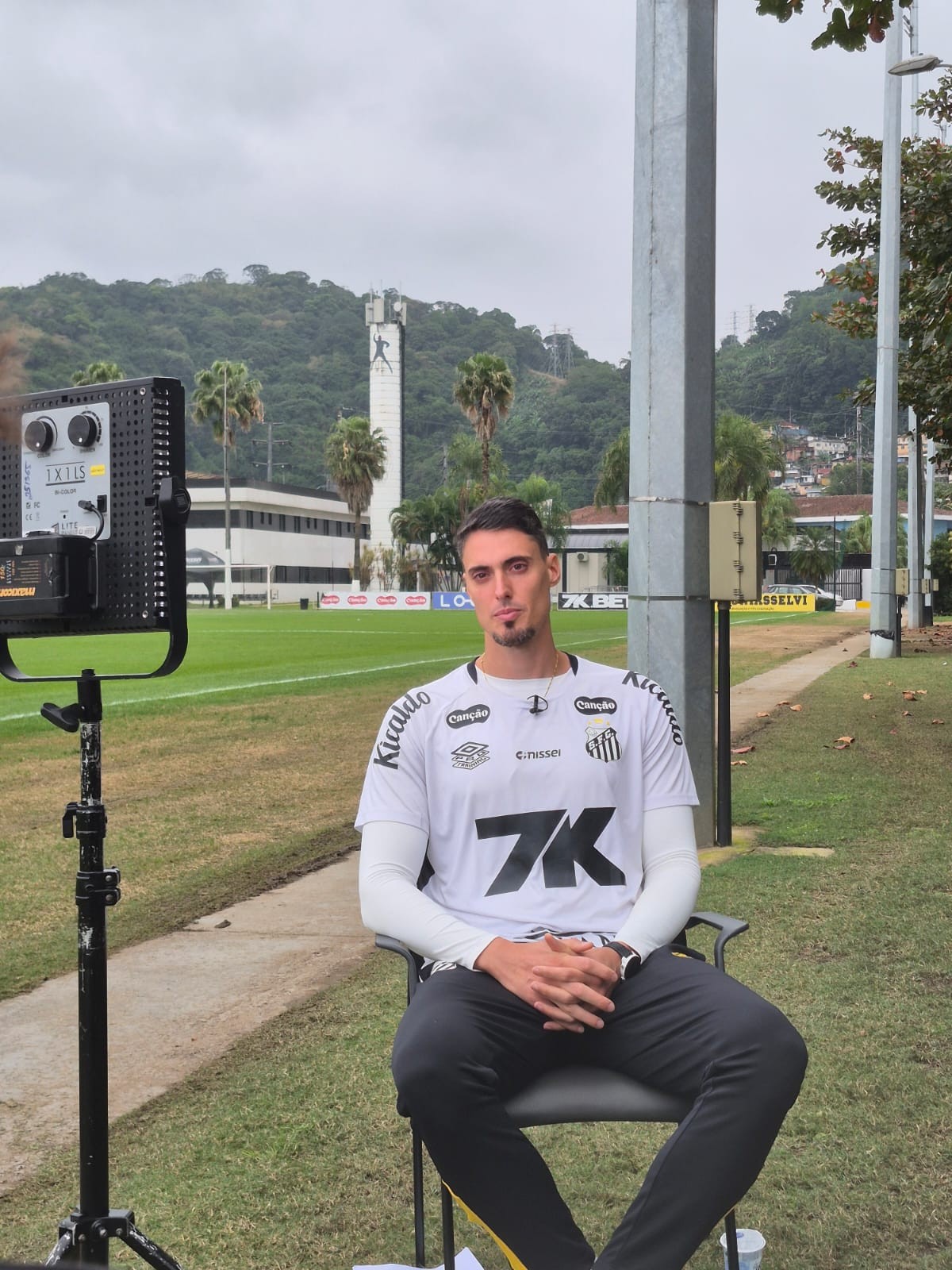 Filho de Tite revela papos com o pai sobre o Santos e defende Cleber Xavier: 