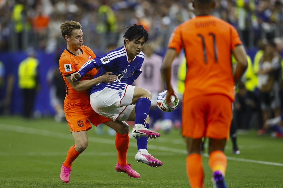 Holanda x Japão — Copa do Mundo hoje