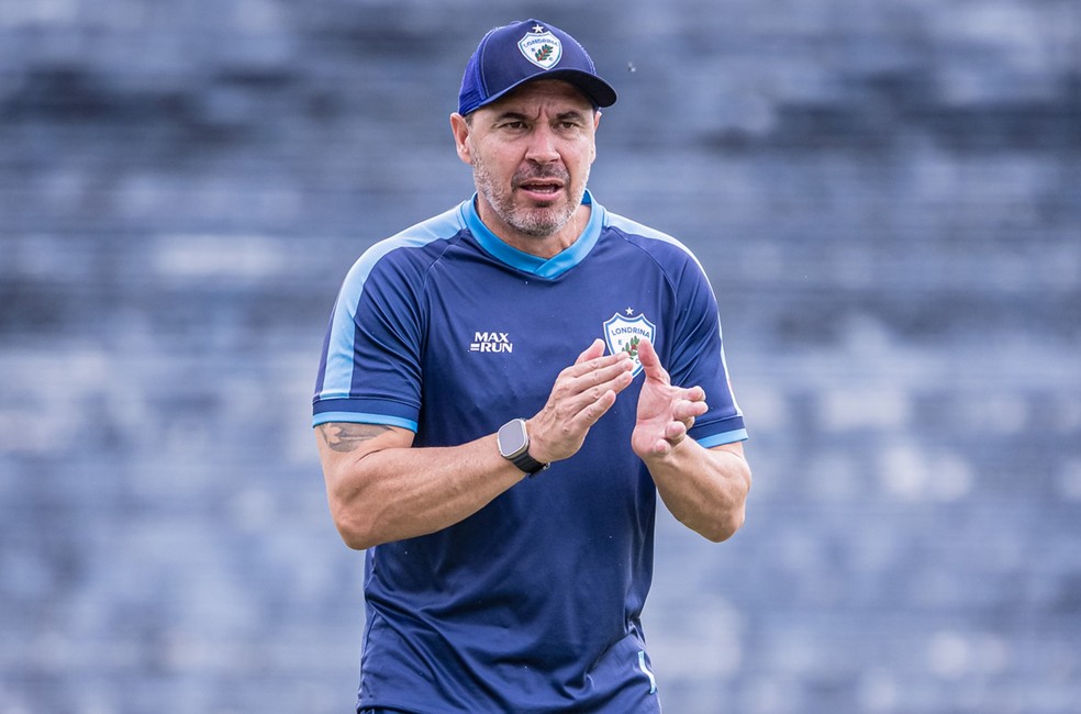 Allan Aal, técnico do Londrina — Foto: Rafael Martins/Londrina EC