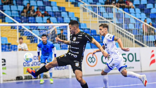 Joinville e São Lourenço lideram a Liga Nacionalbetfast 5 reaisFutsal; veja os resultados dos catarinenses