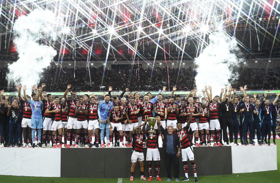 Flamengo conquista com sobras o Carioca e prepara "reforços" para o Brasileirão — Foto: André Durão