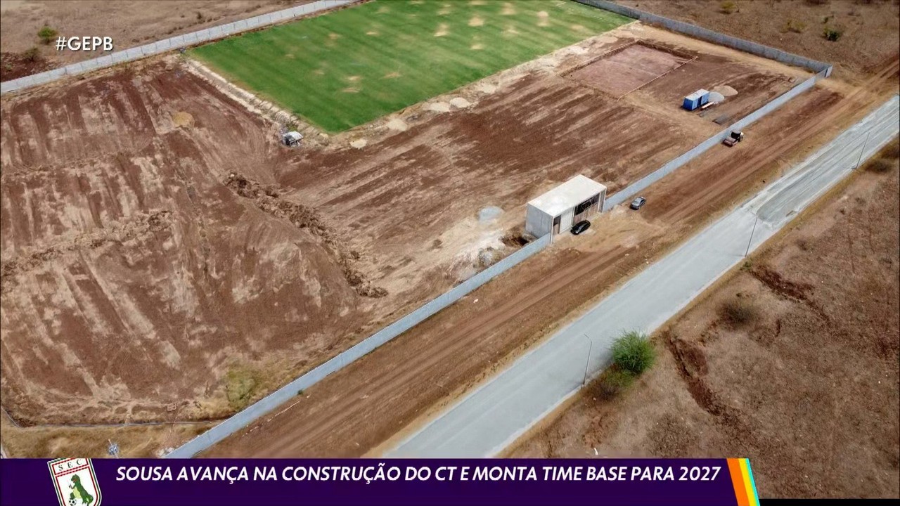 CT do Sousa conta com investimento de R$ 2,3 milhões e deve receber treinos em setembro