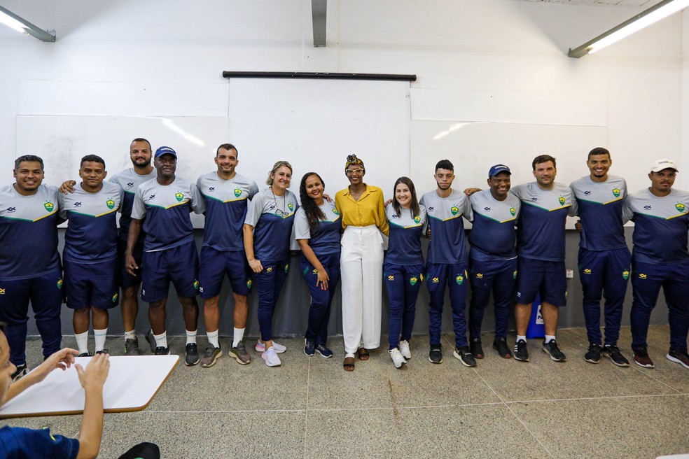 Cuiabá promove debate sobre consciência racial a atletas das categorias de base — Foto: AssCom Dourado