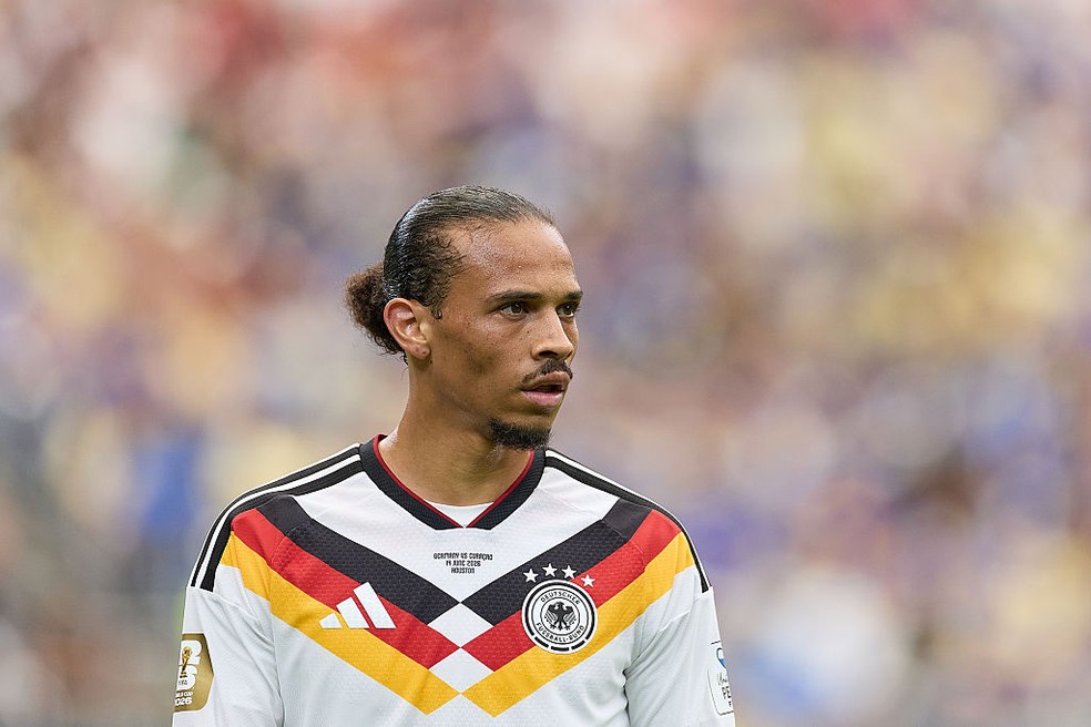Sané, da Alemanha, contra Curaçao — Foto: Juan Luis Diaz/Quality Sport Images/Getty Images
