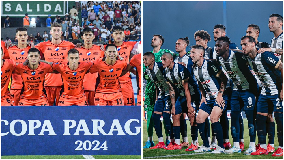 Nacional-PAR x Alianza Lima — Foto: Nacional-PAR/Alianza Lima