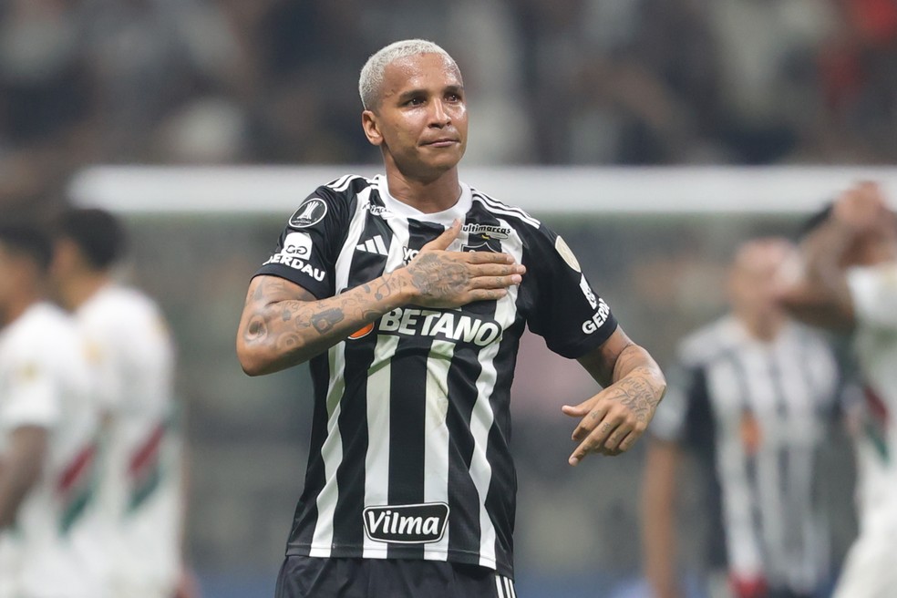 Deyverson - COPA LIBERTADORES 2024, ATLETICO-MG X FLUMINENSE — Foto: Gilson Lobo/AGIF