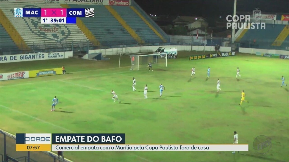 Com 11 De Aproveitamento Comercial Vê Classificação Mais Distante Na Copa Paulista Veja Conta 9764