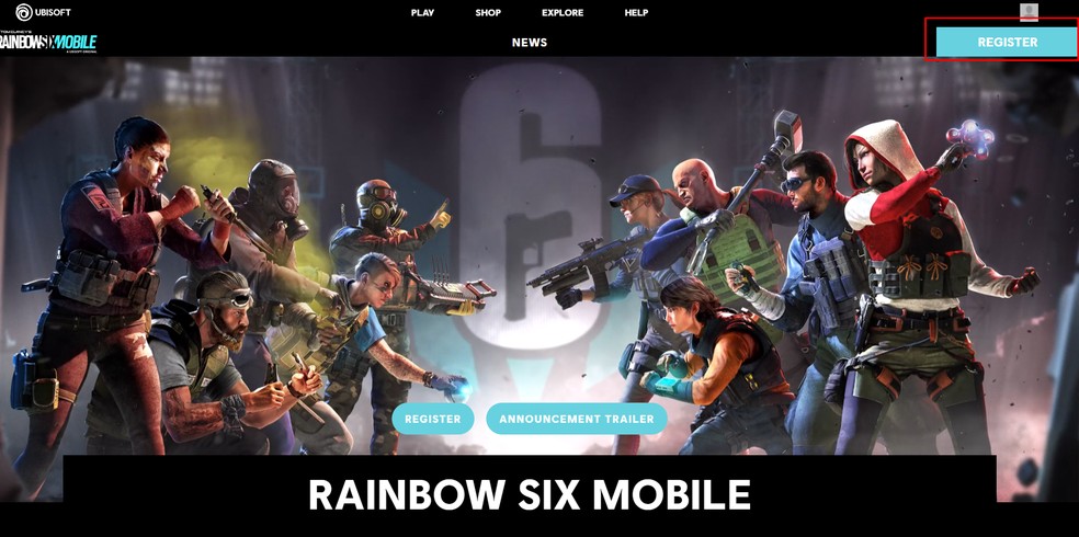 R6 Mobile: como se registrar no beta do jogo, rainbow 6