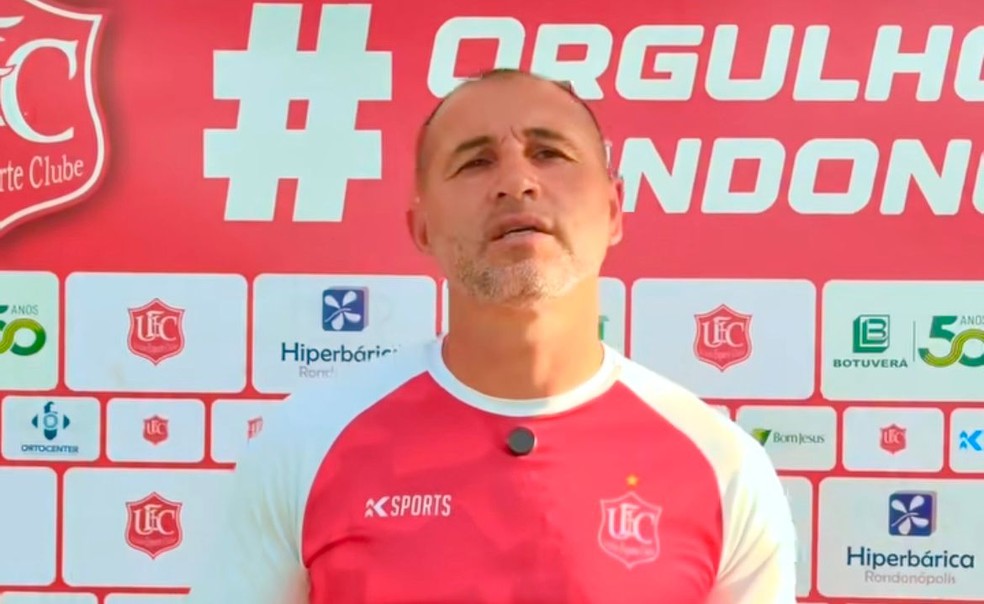 Técnico do União, Márcio Nunes — Foto: @uniao1973